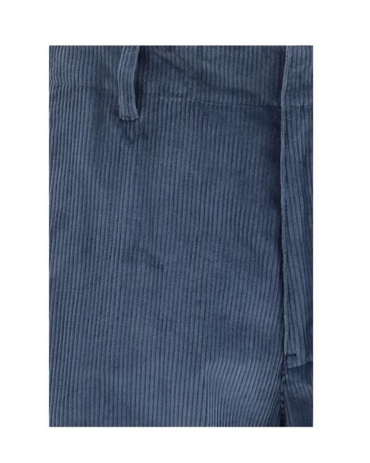 Etro Blue Roma Corduroy Utility Pants for men