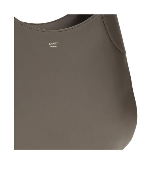 Khaite Brown Joan Shoulder Bag