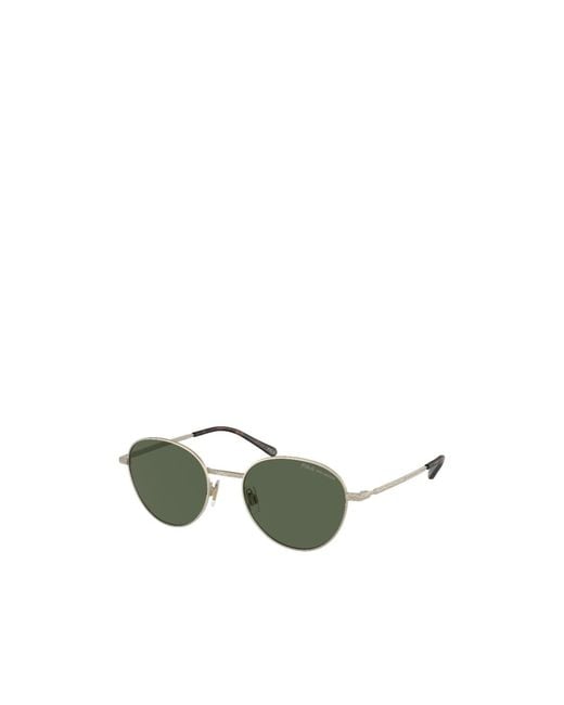 Polo Ralph Lauren Green Eyewear Round Frame Sunglasses for men