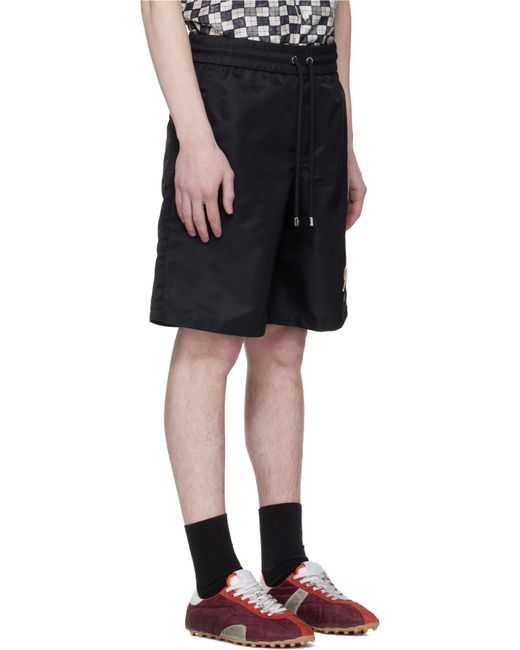 Amiri Black Drawstring Shorts for men