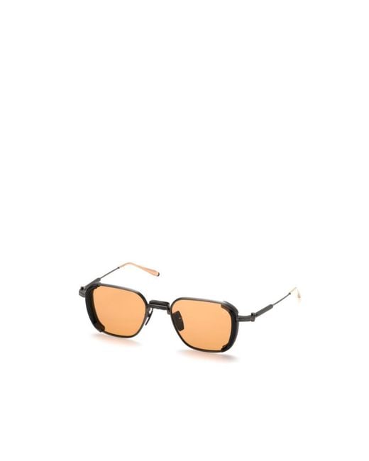 Akoni Metallic Eclipse Square Frame Sunglasses for men
