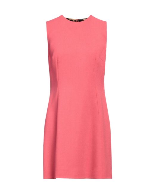 Dolce & Gabbana Pink Sleeveless Solid Color Dress