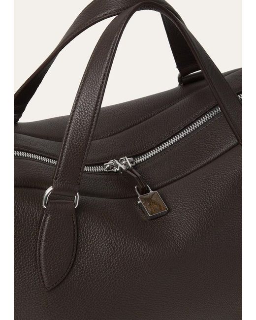 Loro Piana Brown Medium Needle Bag
