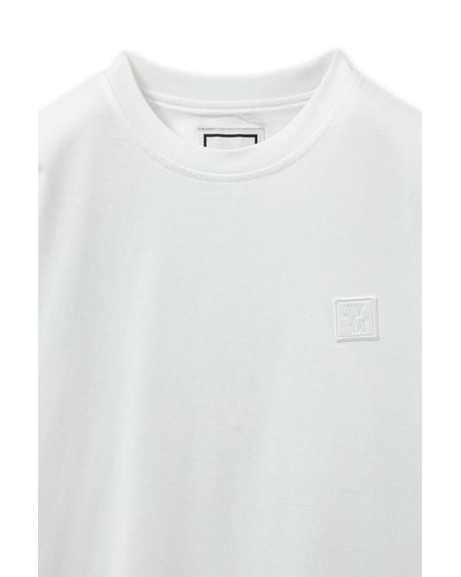Wooyoungmi White Short-Sleeved T-Shirt