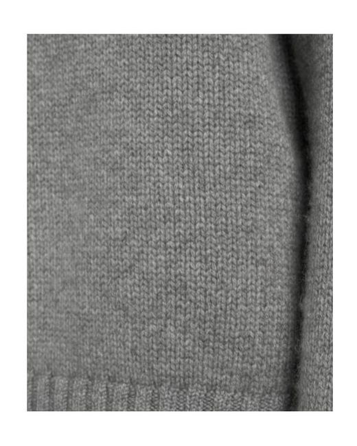 Khaite Gray Mae Cashmere Crewneck Sweater