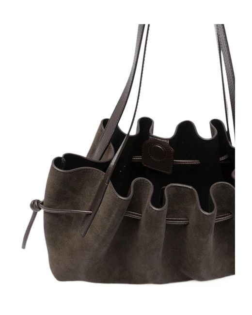 Yuzefi Black Double-Handled Handbag