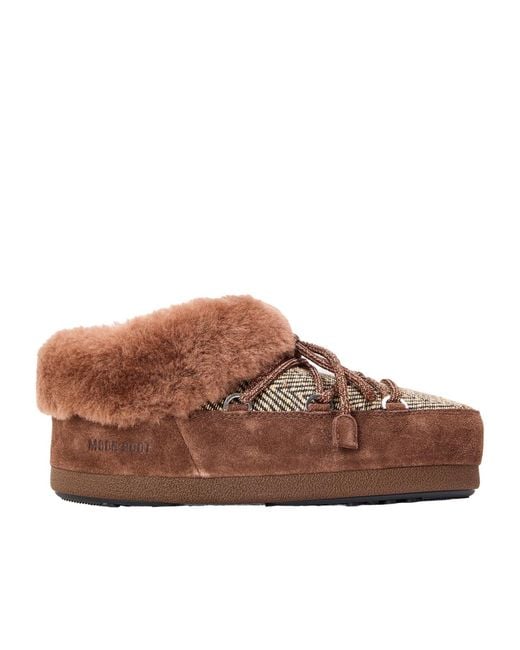 Moon Boot Brown Short Shaft Snow Boots