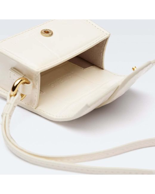 Jacquemus White Logo Handbag