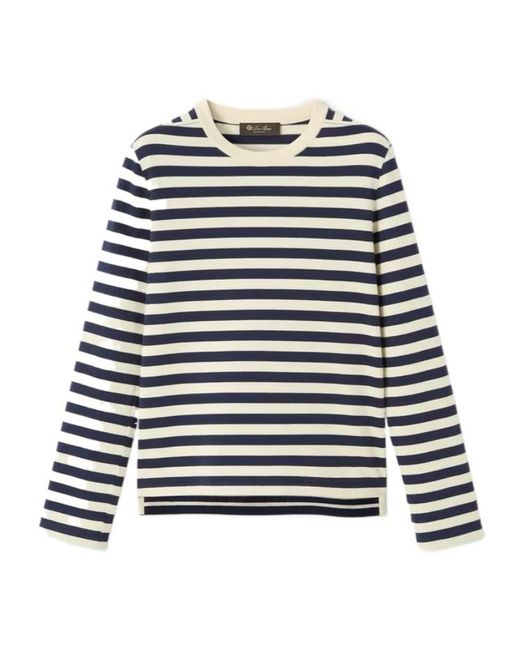 Loro Piana White Barquentine Top