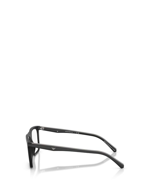 Emporio Armani White Square-Frame Sunglasses for men