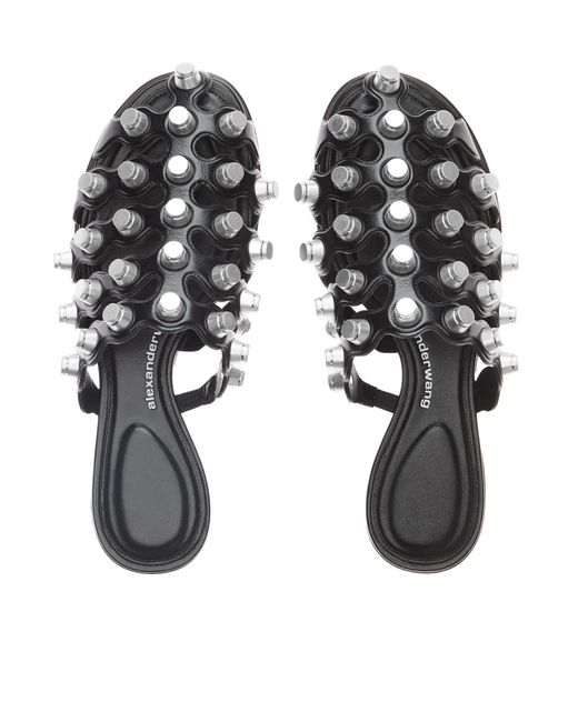 Rexa Cage Leather Slide