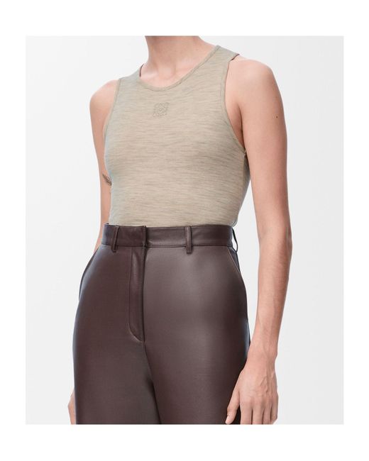 Loewe Natural Anagram Tank Top