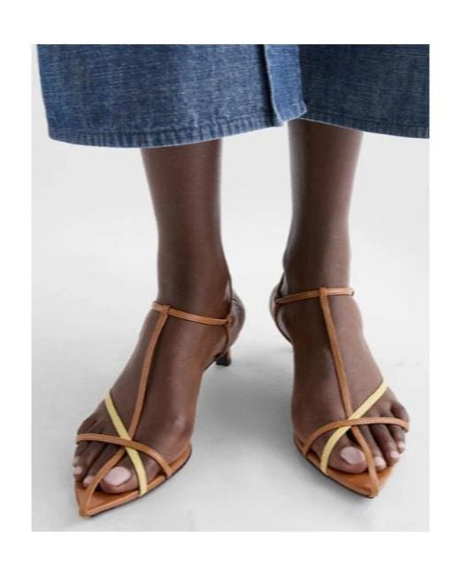 Jil Sander Pink Cage Low-Heel Sandal