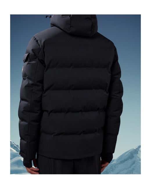 Moncler Black Montgetech Down Jacket for men