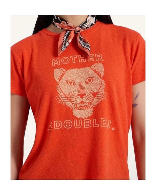 LaDoubleJ Orange The Sinful T-Shirt