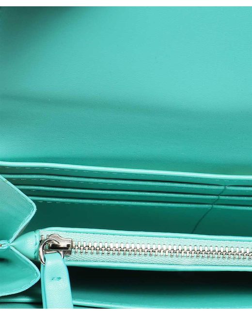 Stella McCartney Blue Logo Wallet