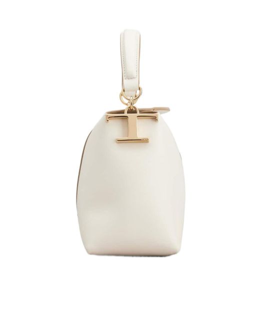 Tod's Natural Logo Handbag
