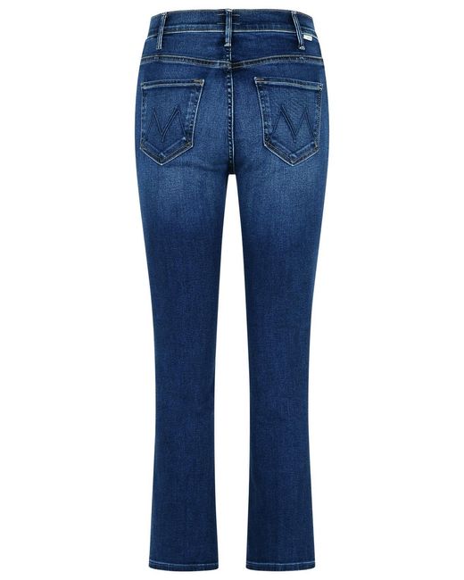 Mother Blue 'The Hustler' Cotton Jeans