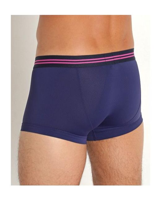 Emporio Armani Blue Elastic Waist Underwear for men
