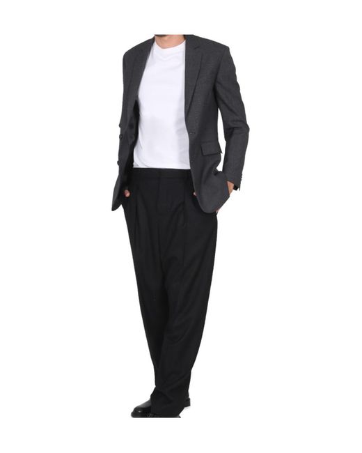 Aspesi Blue Flap-Pocketed Single-Breasted Blazer for men