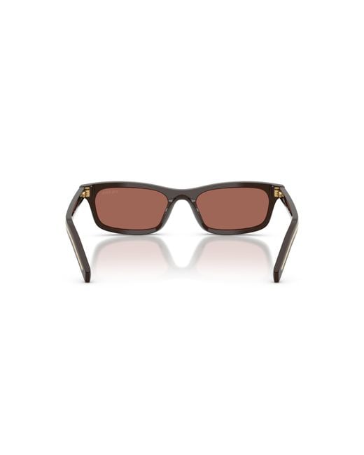 Prada Multicolor Eyewear Rectangle Frame Sunglasses
