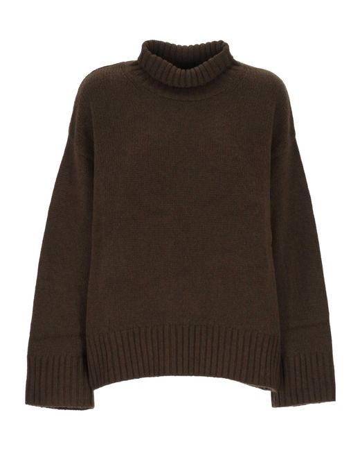 Barbour Brown Long-Sleeved Sweater