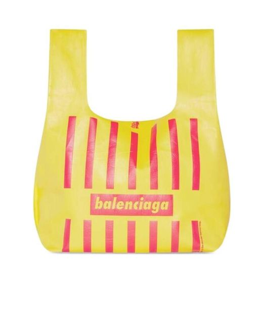Balenciaga Yellow Monday Shopper Tote for men