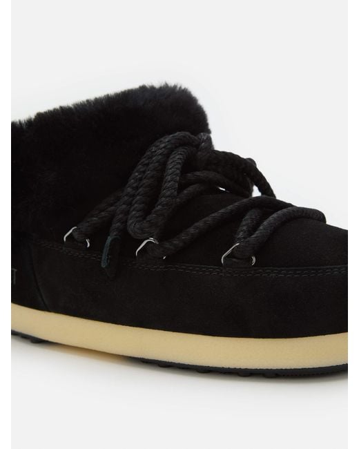 Moon Boot Black Evx Mules