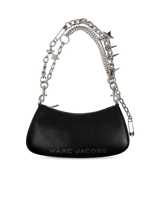 Marc Jacobs Black The Star Charm Shoulder Bag