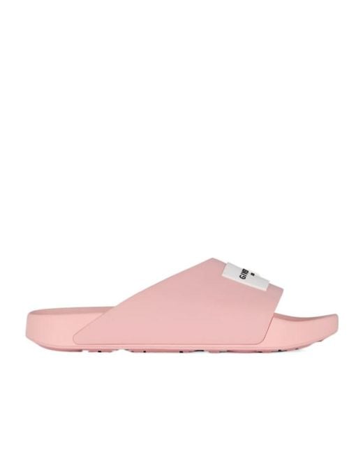 Givenchy Pink Label Flat Slip-On Slides