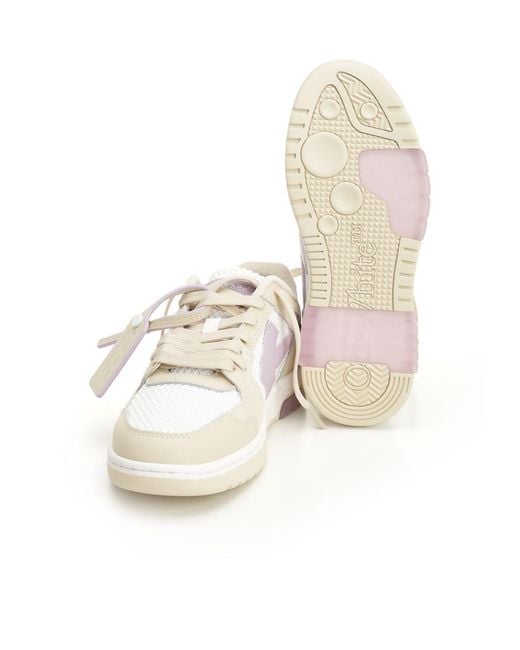 Off-White c/o Virgil Abloh White Slim Out Of Office Logo Sneakers