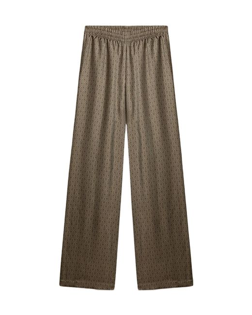 Golden Goose Deluxe Brand Multicolor Patterned Loose-Fit Trousers
