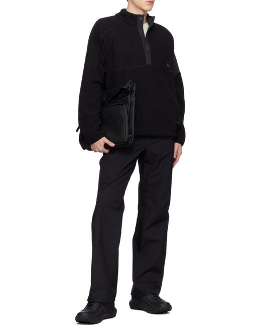 Roa Black Sella Low Top Sneakers for men