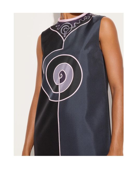 Emilio Pucci Blue Pucci Astro Print Mini Dress