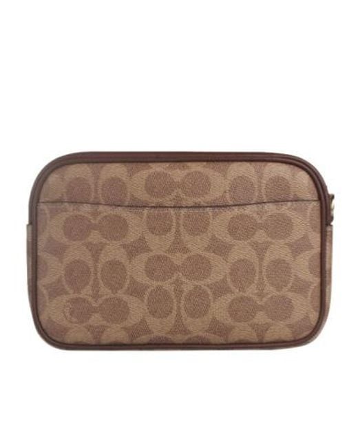 COACH Brown Jamie 20 Camera Bag