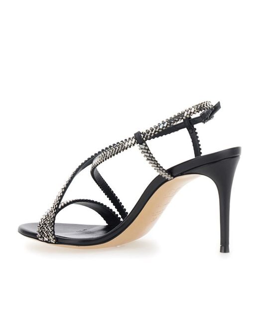 Casadei Metallic Josephine Julia Sandals