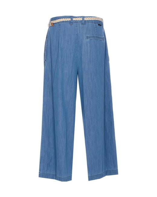 Liu Jo Blue Wide Leg Jeans