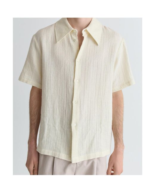 Séfr White Short Sleeve Shirt for men
