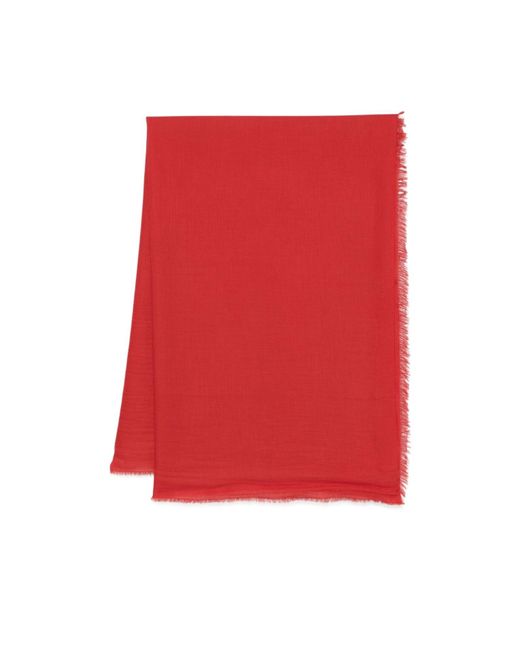 Faliero Sarti Red Azzurra U Scarf