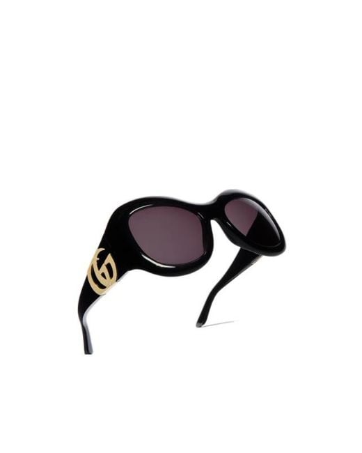 Gucci Multicolor Round Frame Sunglasses