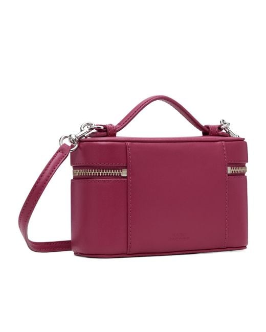 Marc Jacobs Purple Logo Shoulder Bag