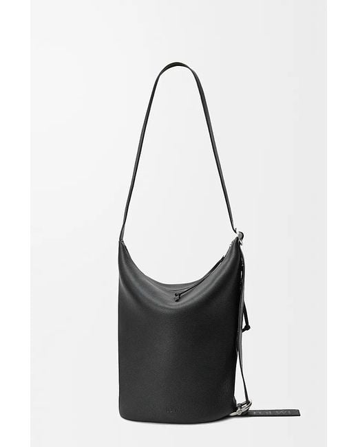 Loewe Black Loop Bucket M Crossbody Bag for men