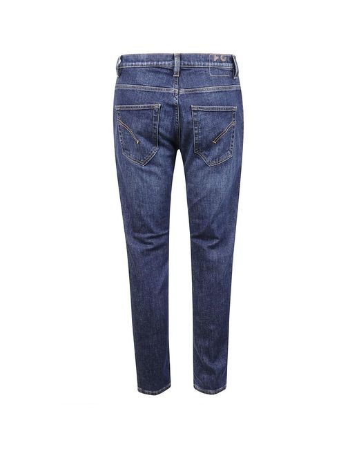Dondup Blue Slim Fit Jeans for men