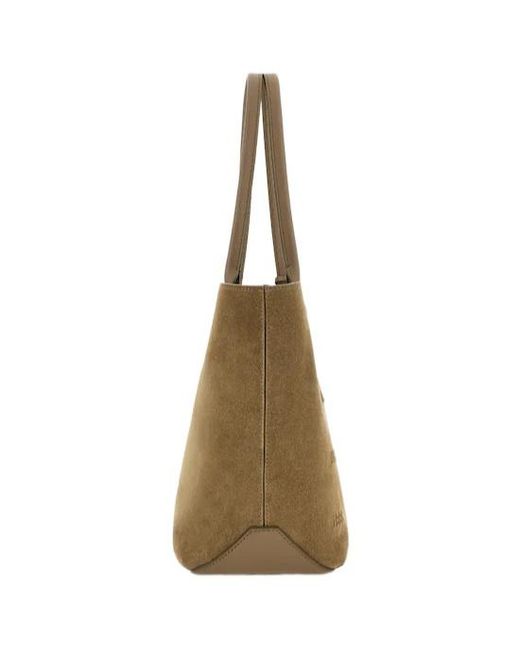 Hogan Natural Address Logo-Embossed Tote Bag