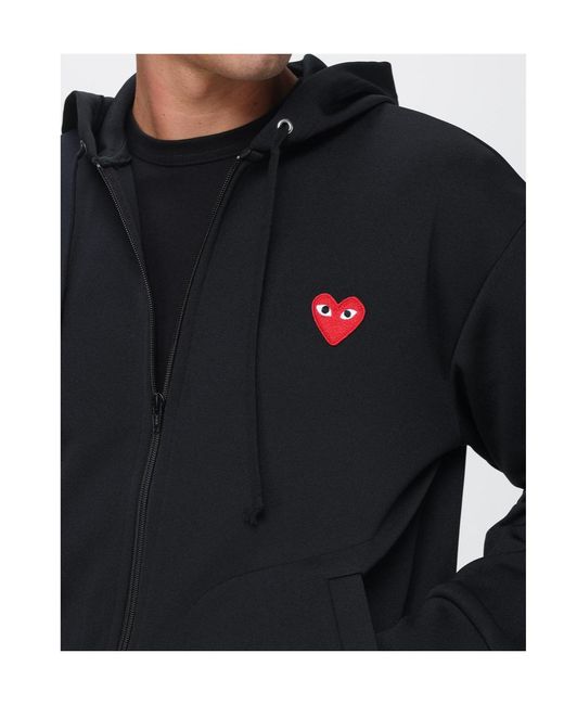 Comme des Garçons Blue Long-Sleeved Sweatshirt for men