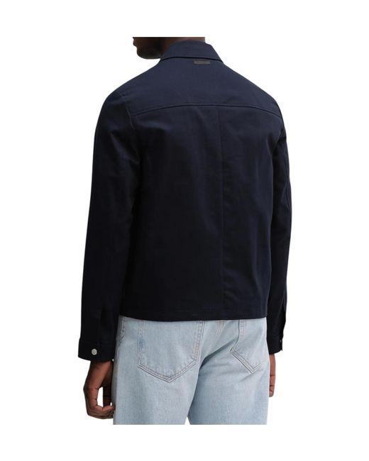 Calvin Klein Blue Logo Casual Jacket for men