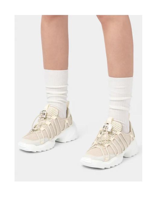 Roger Vivier White Viv' Zag Sneakers