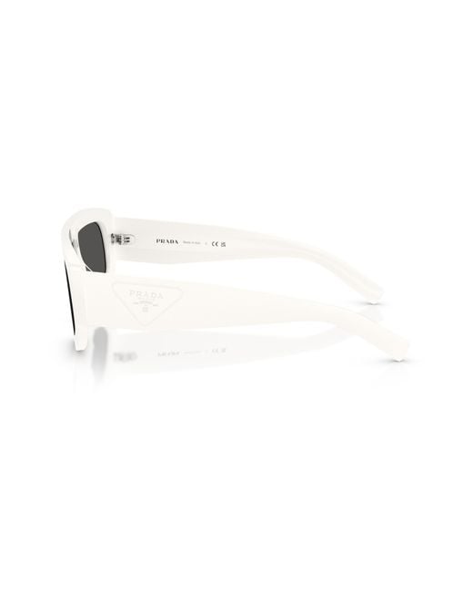 Prada Multicolor Eyewear Geometric Frame Sunglasses for men