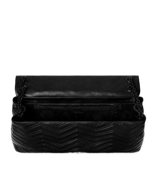 Gucci Black Gg Marmont Maxi Shoulder Bag