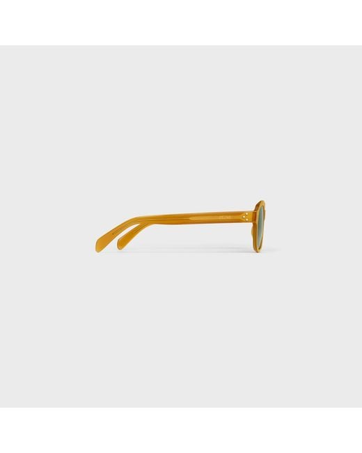 Céline Yellow Frame 60 Sunglasses for men